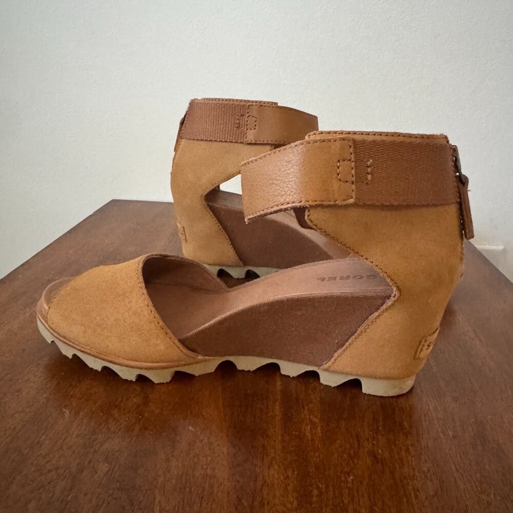 Sorel Joanie II Ankle Strap Wedge Sandals - Picture 3 of 11